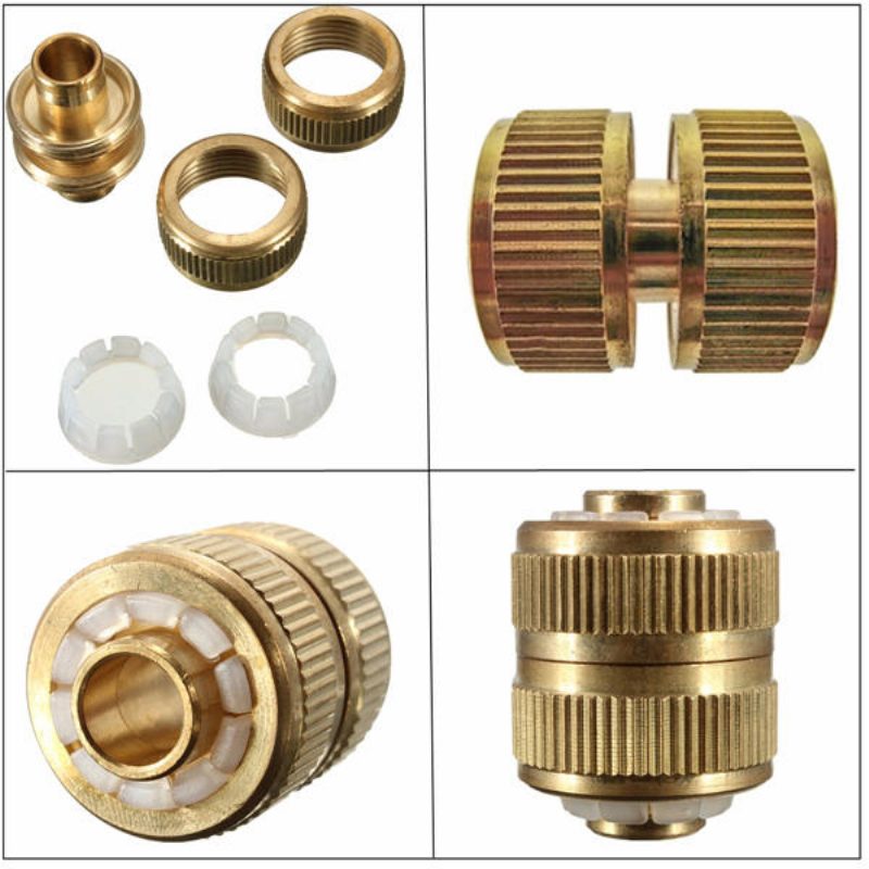 1/2 Palcový 3.5 cm Hadicový Adaptér Mosadzná Rýchlospojka