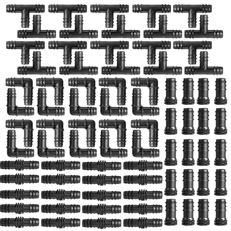 82/80 Ks Súprava Na Montáž Závlahy Na Kvapkovú Závlahu Ostnaté Konektory Montážne Nástroje