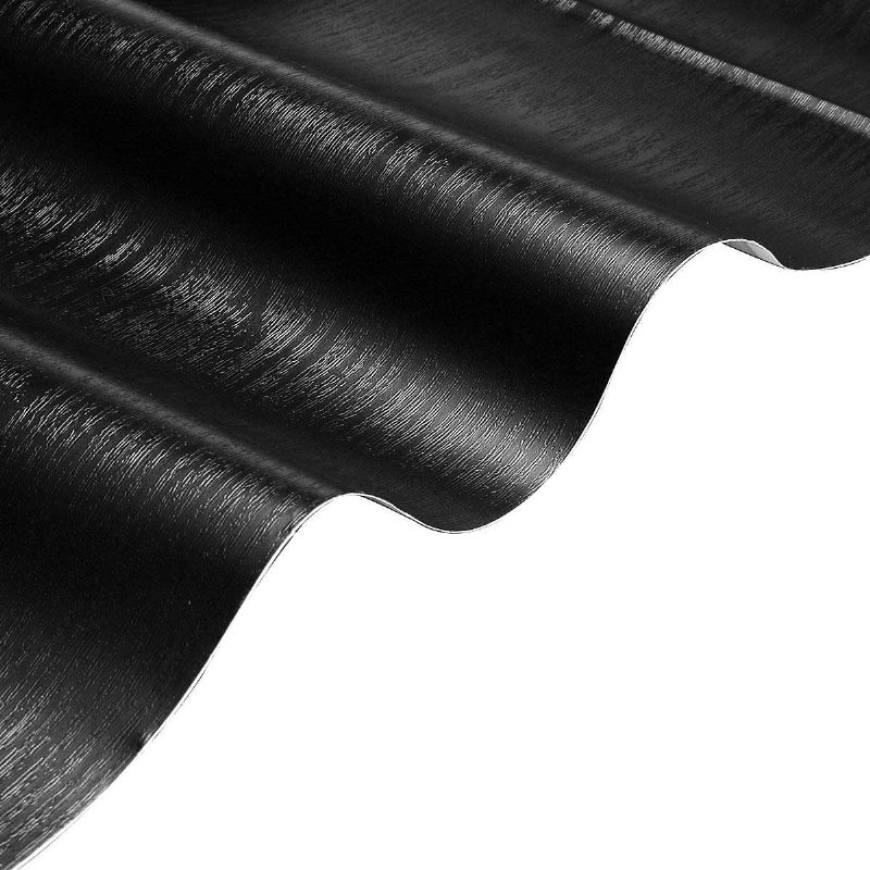 Čierny Samolepiaci Dekoračný Papier S Textúrou Na Drevo Na Stenu Vinylová Nástenná Polička