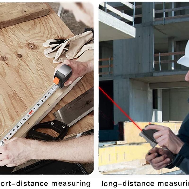 Laserová Digitálna Elektronická Meracia Páska Navíjateľná