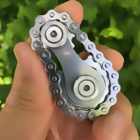 Ozubené Kolesá Zotrvačník Gyroskop Na Špičke Prstov Reťaze Edc Kovová Hračka Gear Reťaz Drop Ship Koleso Spinner Pre Cestný Bicykel