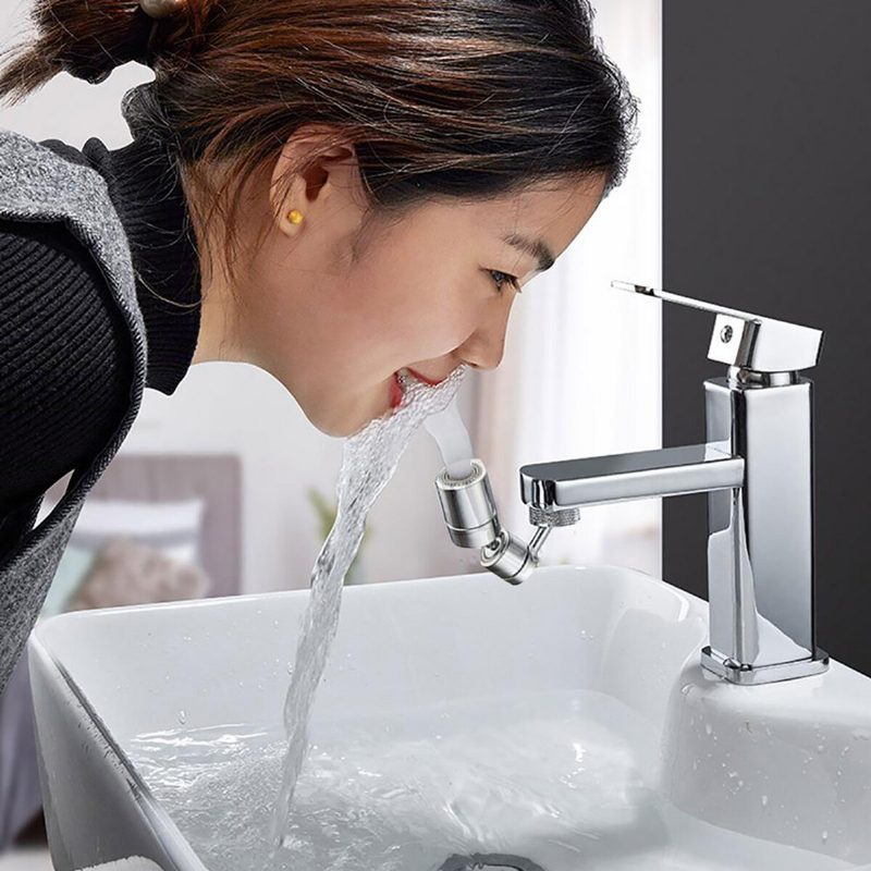 Univerzálny Kohútik Areator Suleve 1080 Stupňový Otočný Predlžovač Splash Filter Bubbler Rotačná Sieťovina Ústa Proti Striekaniu Hlava Faucet S Dvojitým Režimom Zariadenie Na Úsporu Vody Pre Kúpeľňu V Kuchyni