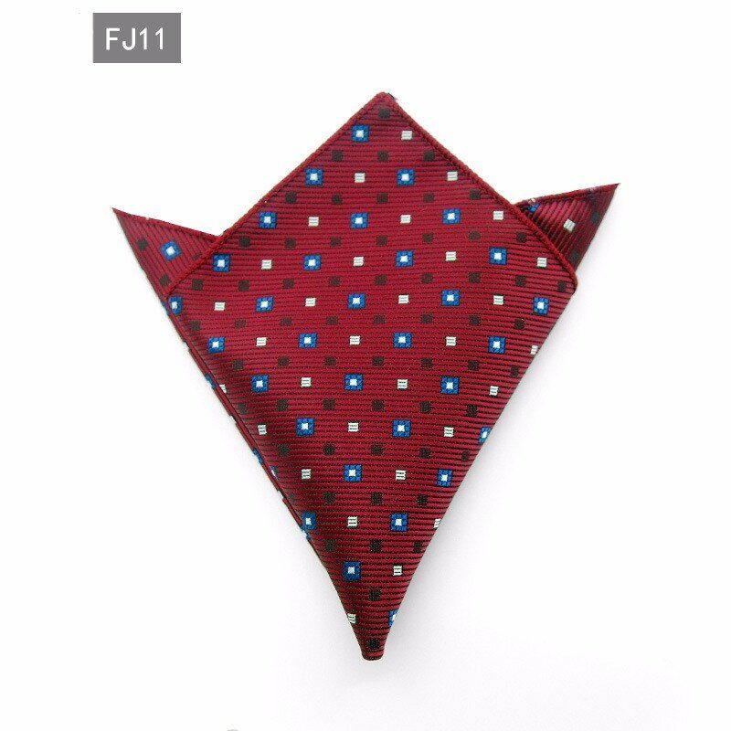 Módna Vreckovka Pre Mužov V Štýle Western Style Dot Men Paisley Pocket Square Tie Vreckovky