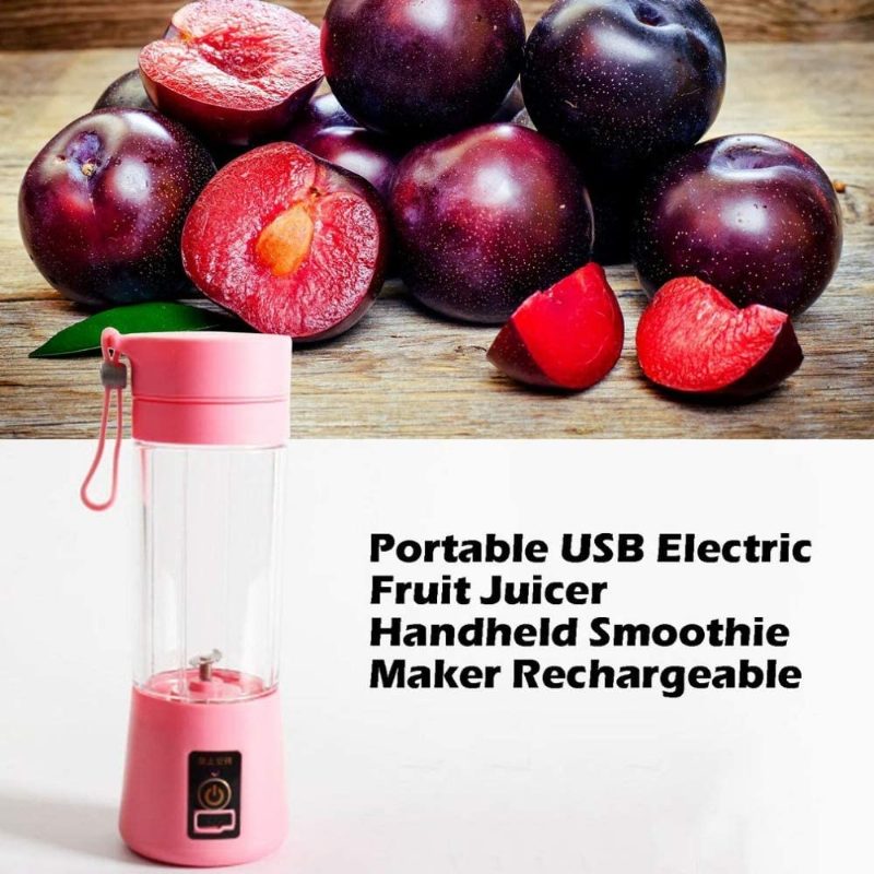 Blender Smoothie Maker Elektrický Mini Prenosný Usb Nabíjateľný