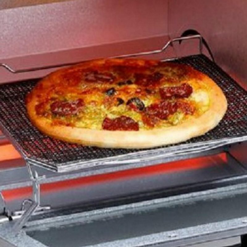 Plechový Plech Na Pečenie S Nepriľnavým Povrchom Na Chrumkavé Chipsy Pizza Bbq Grilovacia Panvica