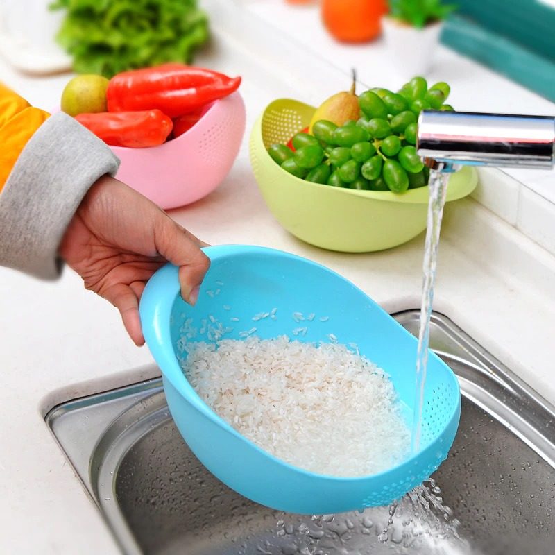 Potravinárske Plastové Sitko Na Umývanie Ryže Fazuľa Hrášok