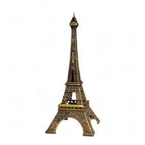 Socha Parížskej Eiffelovej Veže Kovové Remeslá Vintage
