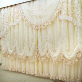 Bytový Textilzáclony Na Mierueurópske Záclonyluxusné Svadobné Záclonyroyal Wedding Decorations2panels
