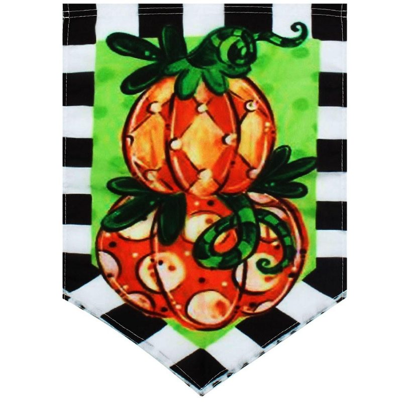 12.5''x18'' Záhradná Vlajka Tom's Pumpkin Topiary Jesenné Prázdniny Jeseň Výzdoba Na Dvore Bannerov