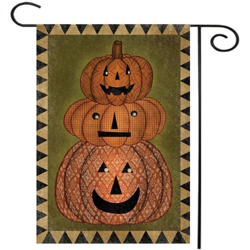 30x45cm Halloween Tekvica Polyester Uvítacia Záhradná Sviatočná Dekorácia