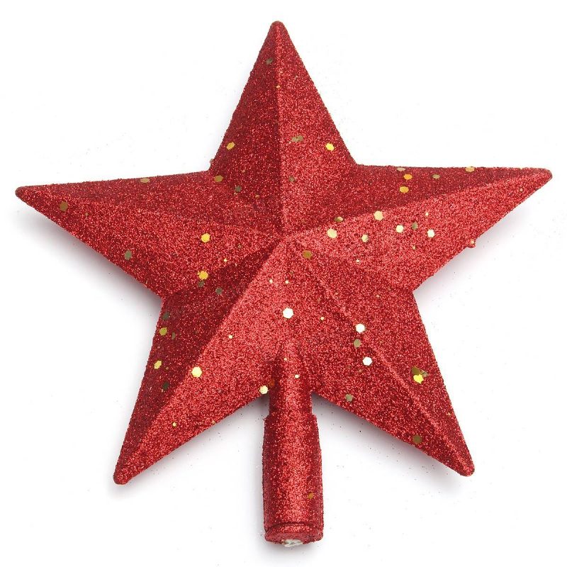 3d Shinny Glitter Star Christmas Tree Topper Vianočná Dekorácia