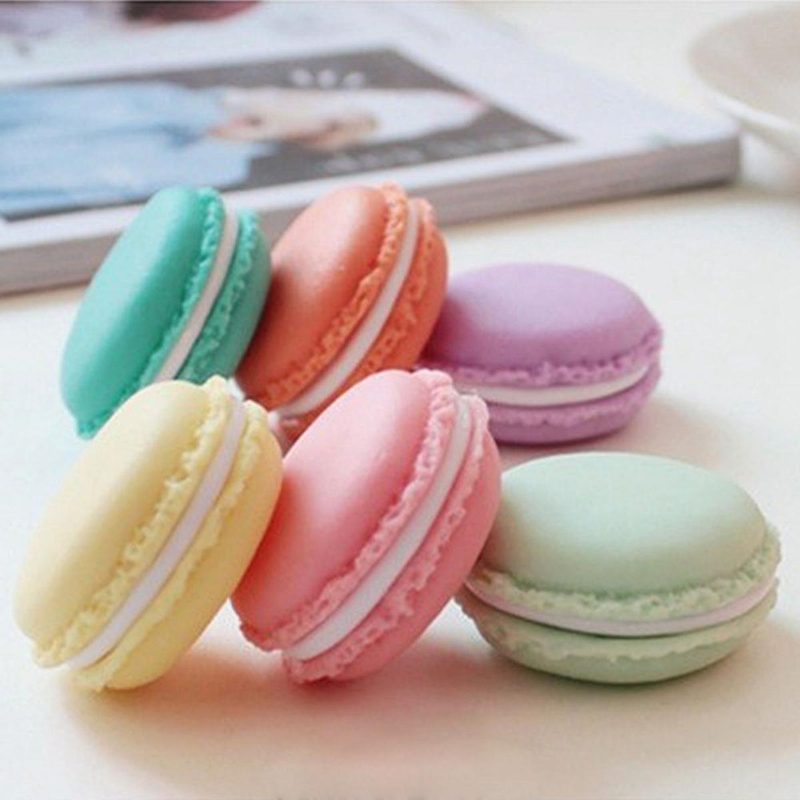 Cute Candy Color Macaron Mini Narodeninová Darčeková Krabička Vodotesná Na Šperky S Prsteňmi