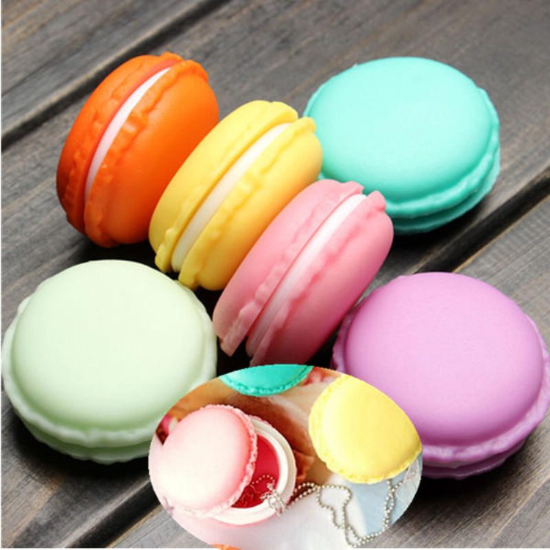 Cute Candy Color Macaron Mini Narodeninová Darčeková Krabička Vodotesná Na Šperky S Prsteňmi