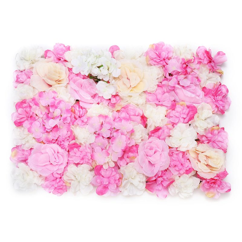 Diy Artificia Wedding Rose Flower Panel Pozadia Wall Road Arch Dekorácie