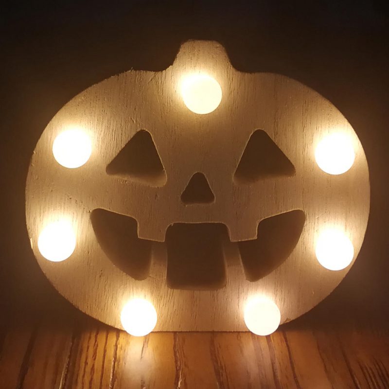 Jm01683 Halloween Dekorácia Tekvicové Led Nočné Svetlo Na Párty Led Slávnostná Atmosféra Vianočná