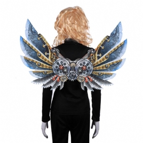 Mardi Gras Steampunk Gear Wings Cosplay Karnevalová Párty Unisex Kostýmové Krídla