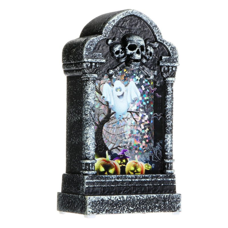 Svetelná Škatuľka Na Osvetlenie Náhrobného Kameňa Halloween Dekorácia Rekvizita Na Náhrobný Kameň Led Téma Party Dekor