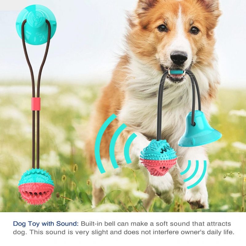 Hračka Na Žuvanie Psa Pre Agresívnych Maškrtníkov Rope Ball Interaktívna Na Ťahanie Zvierat