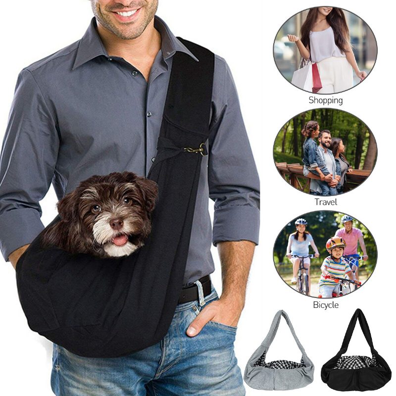 Nosič Pre Domáce Zvieratá Comfort Tote Latch Cestovná Taška Cez Rameno Sling Batoh Dog Cat Puppy