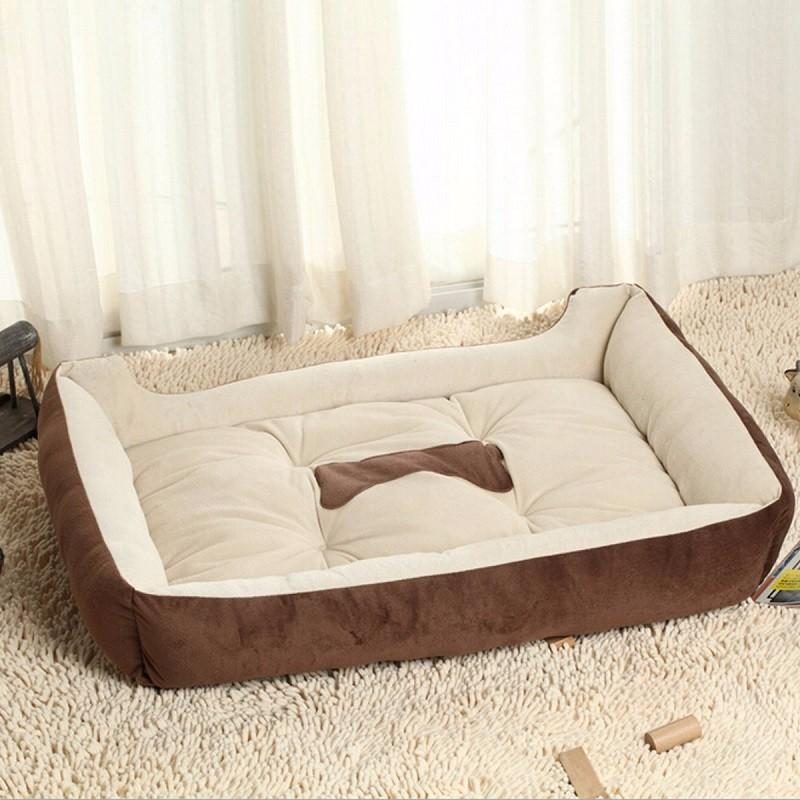 Veľký Domáci Maznáčik Teplý Pelech Puppy Cat Mäkká Fleecová Podložka Útulná Chovateľská Stanica Cushion Pet Mat