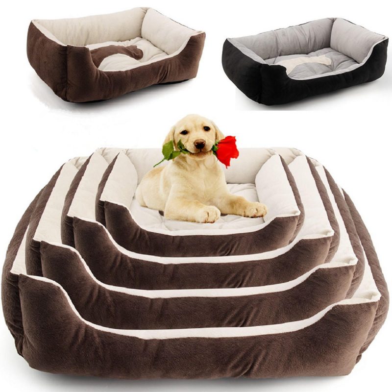 Veľký Domáci Maznáčik Teplý Pelech Puppy Cat Mäkká Fleecová Podložka Útulná Chovateľská Stanica Cushion Pet Mat