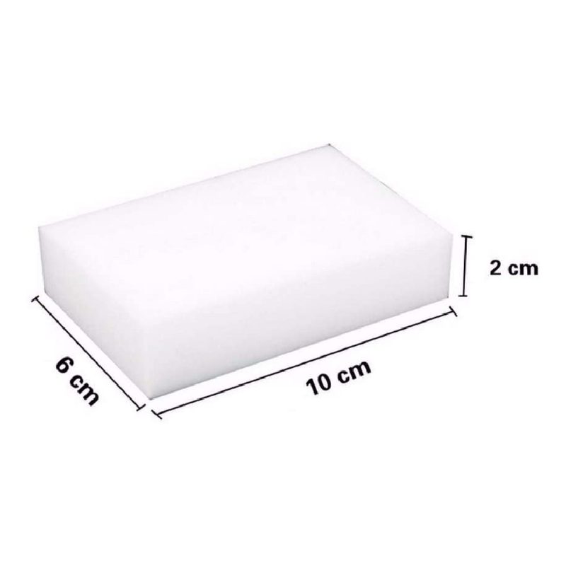 Magic Sponge Melamine Eraser White Cleaner Multifunkčný 100ks