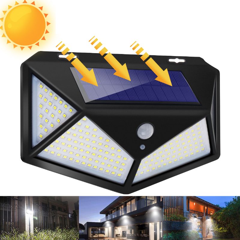 1/2/4ks Arilux 180led Vonkajšie Solárne Nástenné Lampy Pir Pohybový Senzor Zabezpečenie Záhrady Svetlá Vodotesné