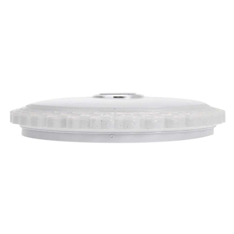 100-240v Led Stropné Svietidlo S Bluetooth Reproduktorom Výmena Stmievateľnej Hudobnej Lampy Pre Domáce Párty Diaľkové Ovládanie App