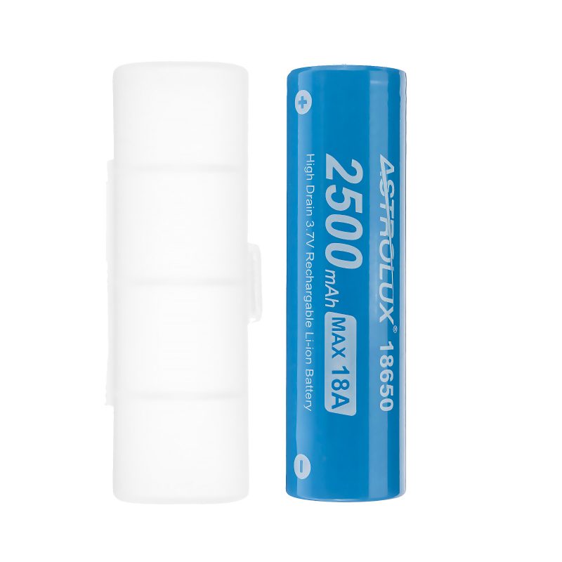 10ks E1825 18a 2500mah 3.7v 18650 Li-ion Batéria Nechránená Nabíjateľná Lítiová S Vysokým Odberom Pre Astrolux Nitecore Lumintop Fenix Olight Baterky Rc Hračky Domáce Náradie