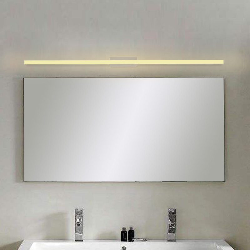 120cm 20w 96 Led Zrkadlové Predné Svietidlo Morden Nástenné Z Nehrdzavejúcej Ocele 1600lm 85-265v