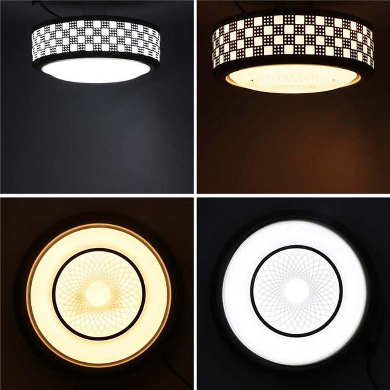 12w 24 Led Jasné Okrúhle Stropné Svietidlo Moderné Luxusné Splachovacie Akrylové