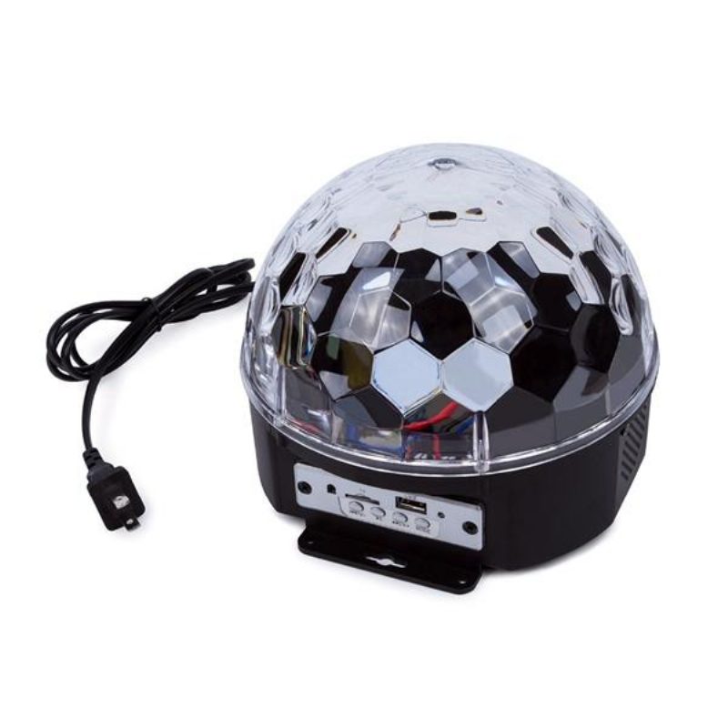 12w Bluetooth Hlasové Ovládanie Led Magic Ball Stage Lamp Farebná Mp3 Diskotéka S Diaľkovým Ovládačom