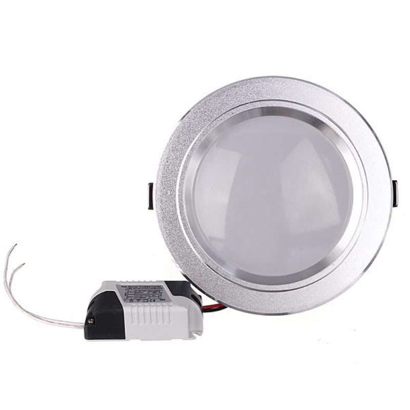 12w Led Stropné Zapustené Svietidlo Stmievateľné 220v + Driver