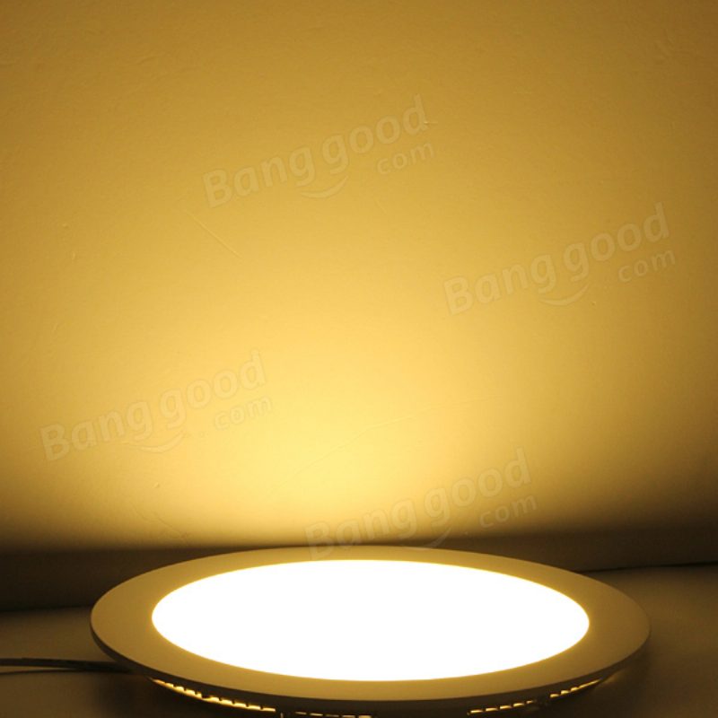 18w Kruhové Stropné Ultratenké Led Podsvietenie 85-265v