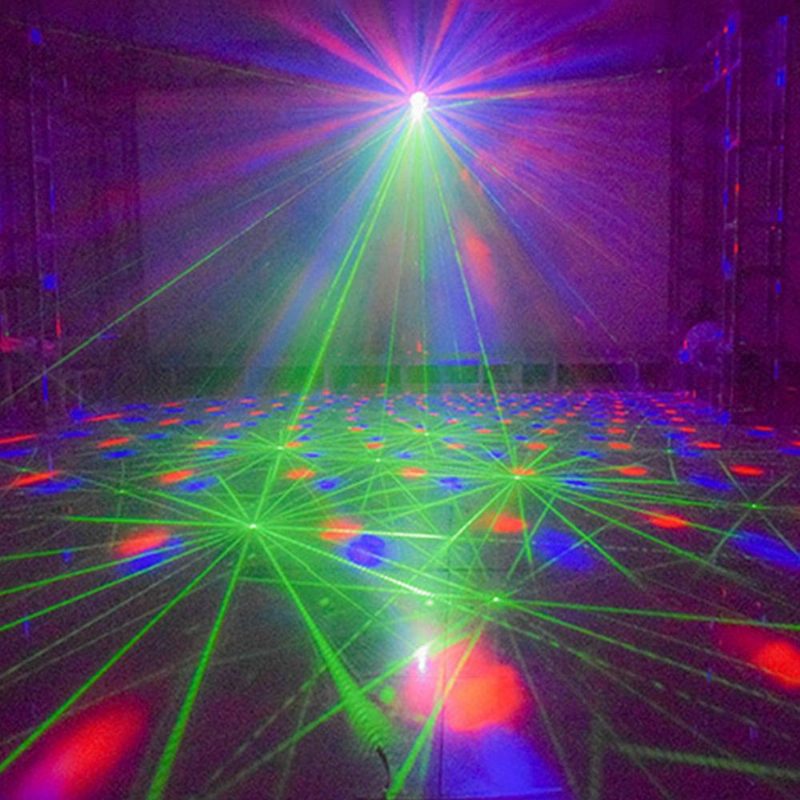 18w Led Rgb Scénický Projektor Svetelná Lampa Dj Club Disco Party S Diaľkovým Ovládaním