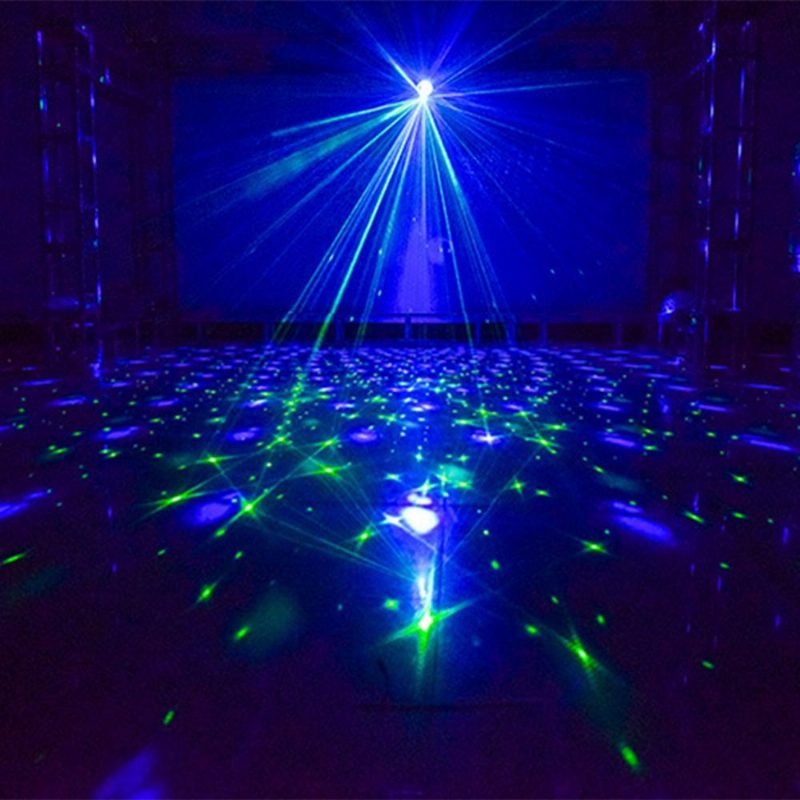18w Led Rgb Scénický Projektor Svetelná Lampa Dj Club Disco Party S Diaľkovým Ovládaním