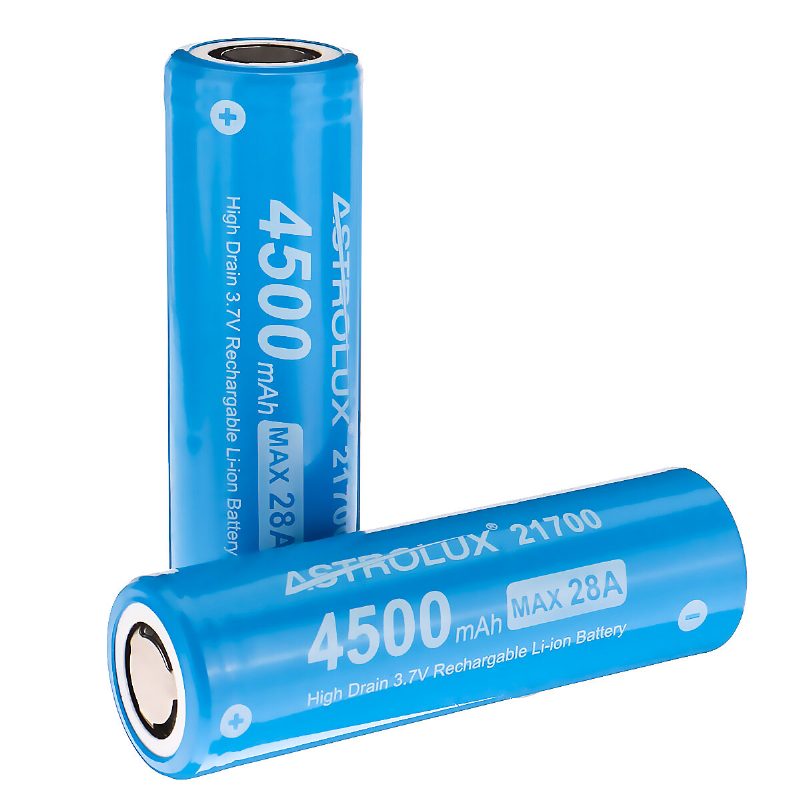 1ks E2145 4500mah 28a 3.7v 21700 Li-ion Batéria Nechránená High Drain Nabíjateľná Lítiová Napájacia Bunka Pre Jetbeam Nitecore Lumintop Fenix Olight Baterky Rc Toys E-bicykle