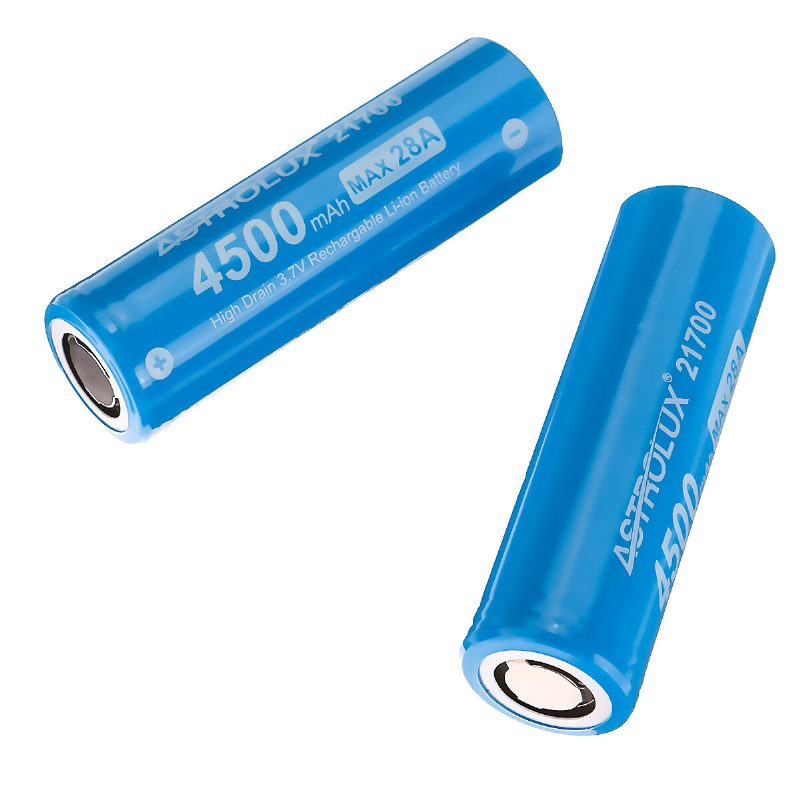 1ks E2145 4500mah 28a 3.7v 21700 Li-ion Batéria Nechránená High Drain Nabíjateľná Lítiová Napájacia Bunka Pre Jetbeam Nitecore Lumintop Fenix Olight Baterky Rc Toys E-bicykle