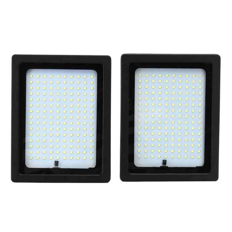 2 Ks 20w Vodotesné 150 Led Svetlo Na Diaľkové Ovládanie Svetelný Senzor Solárne