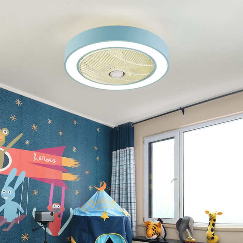 220 V 50 cm Led Stropný Ventilátor Svetlo App Bt Diaľkové Ovládanie 3 Farby Stmievateľné 3 Rýchlosti Vetra Pre Vnútornú Spálňu