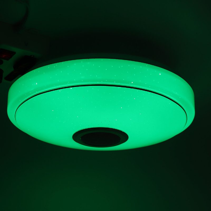 24/36/60w Inteligentné Stropné Led Svietidlo Rgb Bluetooth App Hudobný Reproduktor Stmievateľný 110-220v