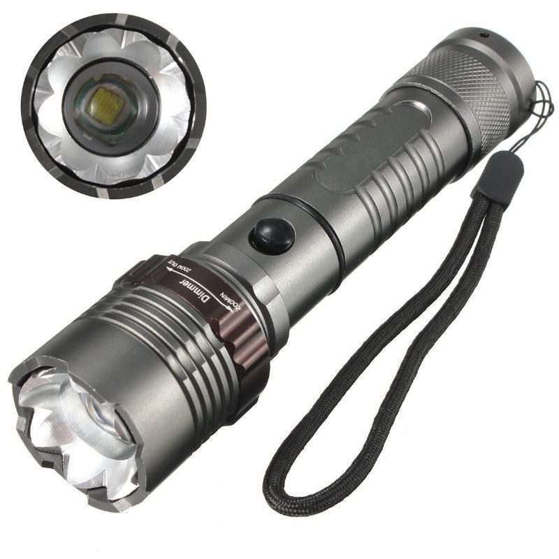 2600lm T6 Led Baterka Zoomable 5 Režimov 18650 Super Jasná Pre Kemping Turistika Cyklistika