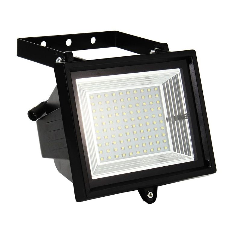 2ks Diaľkové Ovládanie 100 Led Flood Light Stmievateľný Časovač Vodotesné Solárne Svetlo Street