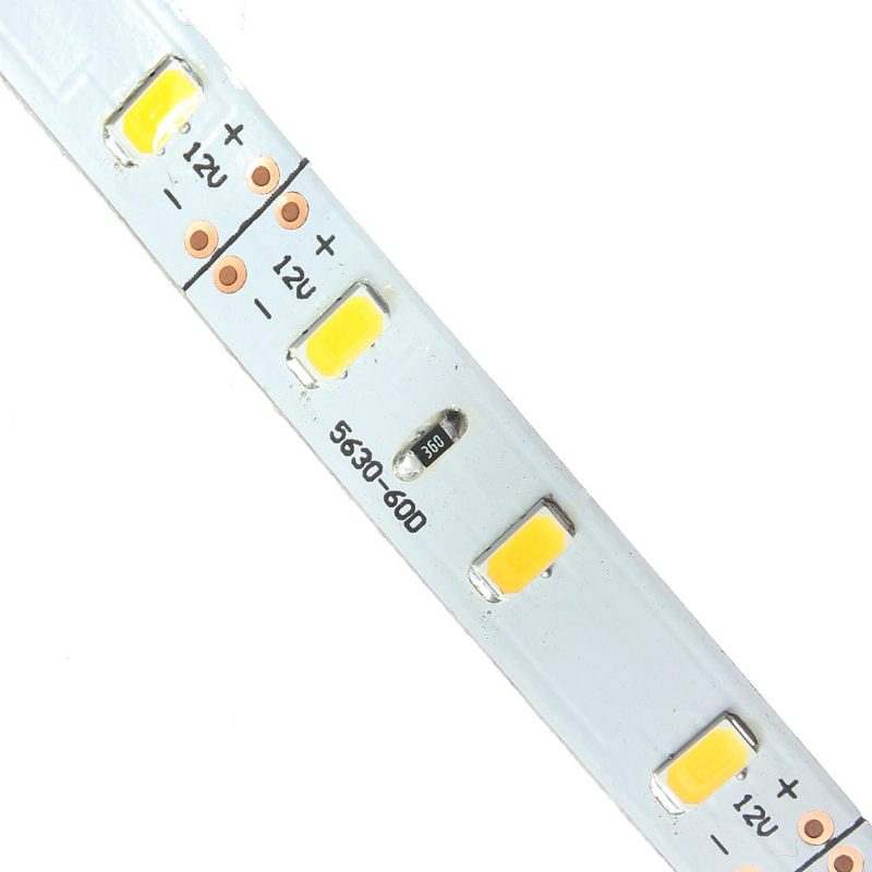 2pcs 5m Teplá Biela 5630 Smd Nevodotesná 300 Led Pásová Lampa Pre Domácnosť Dc12v