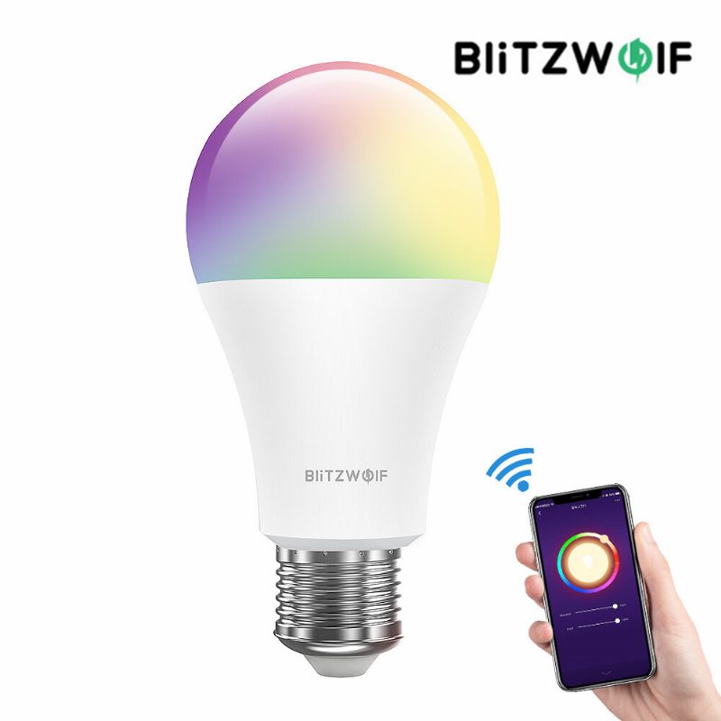 3 Ks Bw-lt21 Rgbww 10w E27 App Inteligentná Led Žiarovka Práca S Amazon Alexa Google Assistant Ac100-240v