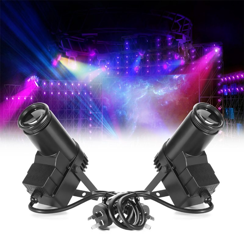 30w Rgbw Led Dmx512 Stage Light Pinspot Beam Spotlight 6ch Pre Dj Disco Party Ktv