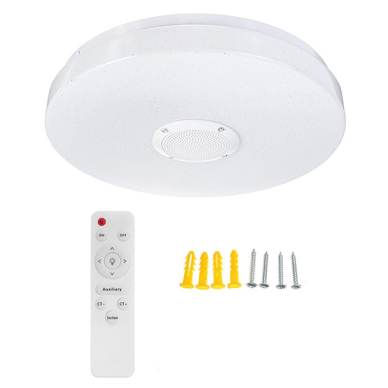 33 cm Led Stropné Svetlá Farebné Downlight Lamp Smart Control Bluetooth Wifi App Domov