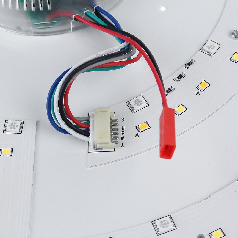 36cm Bluetooth Wifi Led Stropné Svetlo Rgb Hudobný Reproduktor Stmievateľná Lampa Diaľkové Ovládanie App
