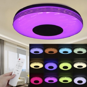 36cm Bluetooth Wifi Led Stropné Svetlo Rgb Hudobný Reproduktor Stmievateľná Lampa Diaľkové Ovládanie App