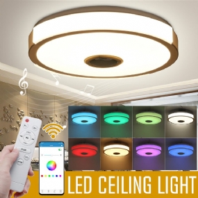 36w 108led Hudobná Stropná Lampa Rgb App + Diaľkové Ovládanie Spálňa Študovňa Obývacia Izba